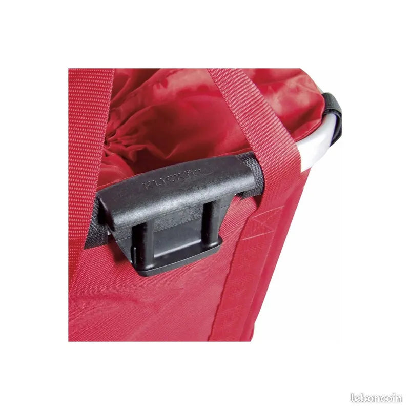 Panier avant KLICKfix Reisenthel Bikebasket Rouge 15L – NEUF