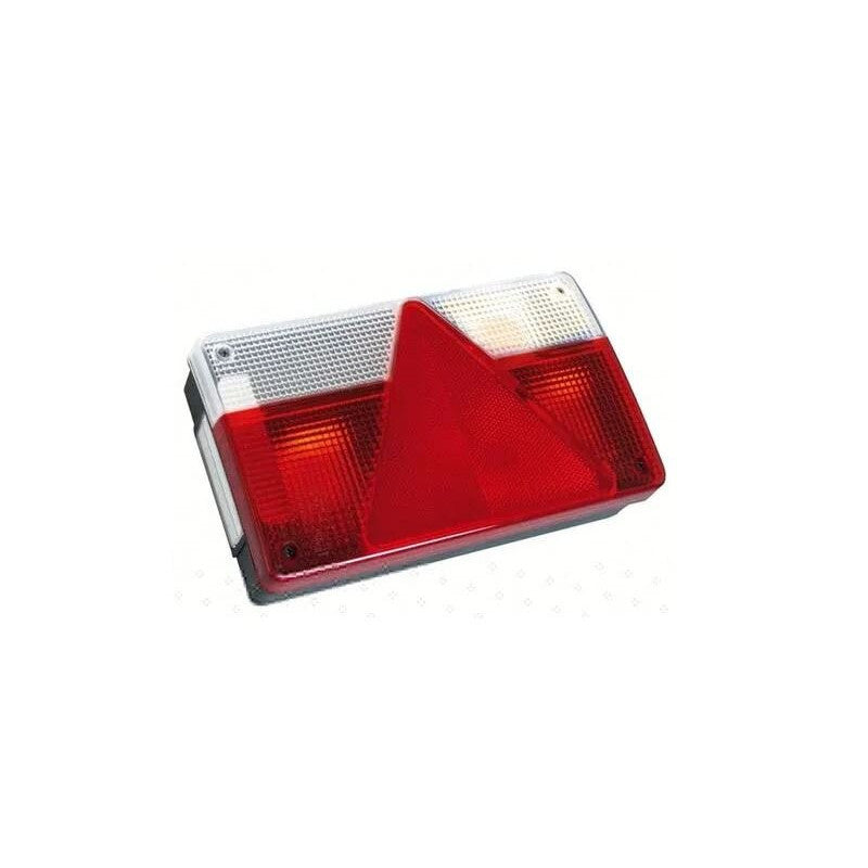 Feu 7 fonctions remorque AJBA FP84 – Côté droit – 12V – Ampoules incluses