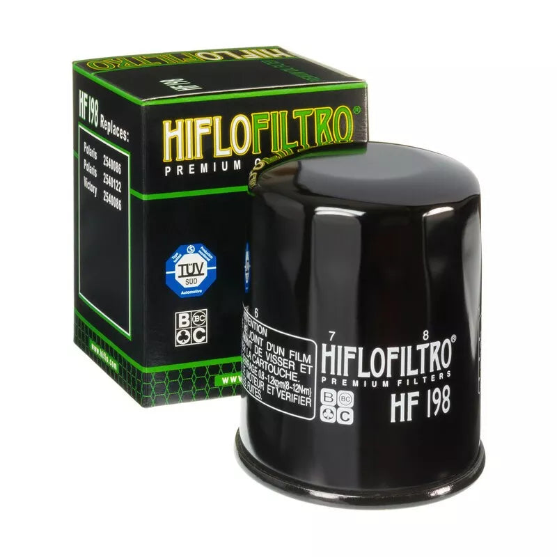 Filtre à huile Hiflofiltro HF198 Indian FTR Polaris