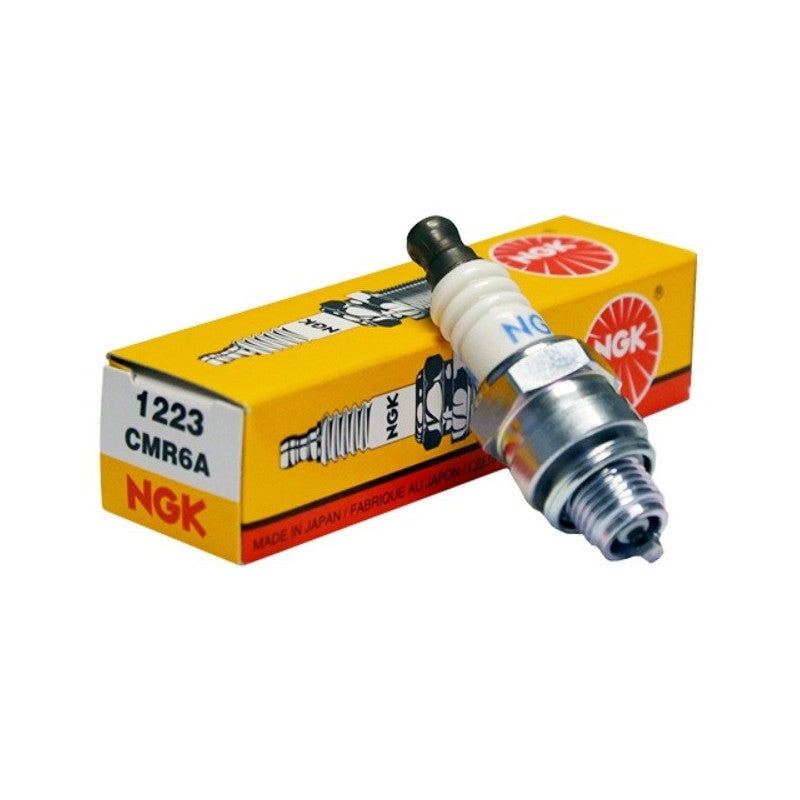 Bougie NGK CMR6A Standard Moto Cyclo Scooter Jardinage Filetage 10mm Clé 16mm Neuve