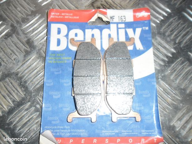 Plaquettes frein Bendix MF163 métal fritté Yamaha XJ600 Diversion FZ6 Fazer