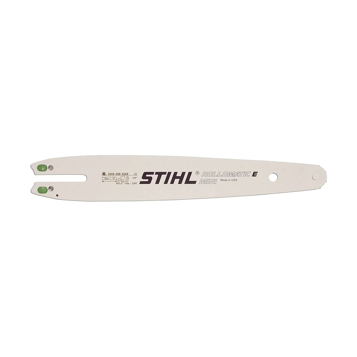 Guide-chaîne STIHL Rollomatic E Mini 35 cm 1/4 P 1.1 mm - Réf 3005-008-3409
