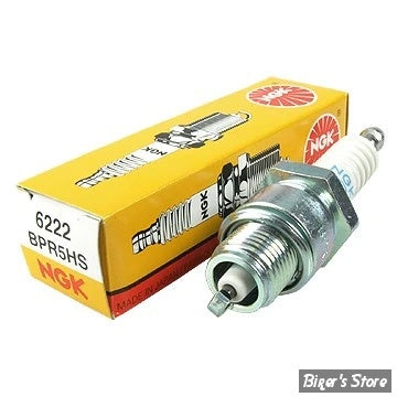 Bougie NGK BPR5HS standard moto scooter mobylette Honda PX PXR 50 culot court