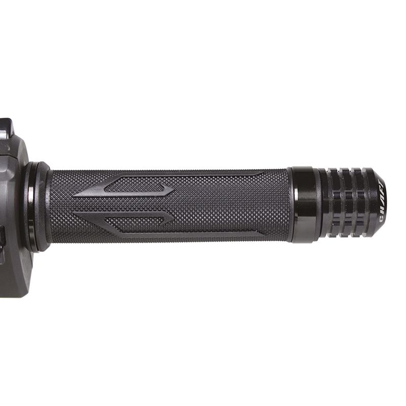 Poignées moto Chaft COUGAR – Ref. IN934 – Guidon 22 mm – Noires