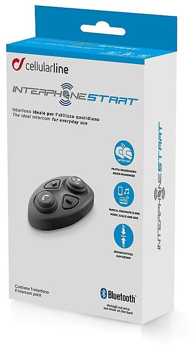 Interphone Moto Bluetooth CellularLine BTSTART – Version Single