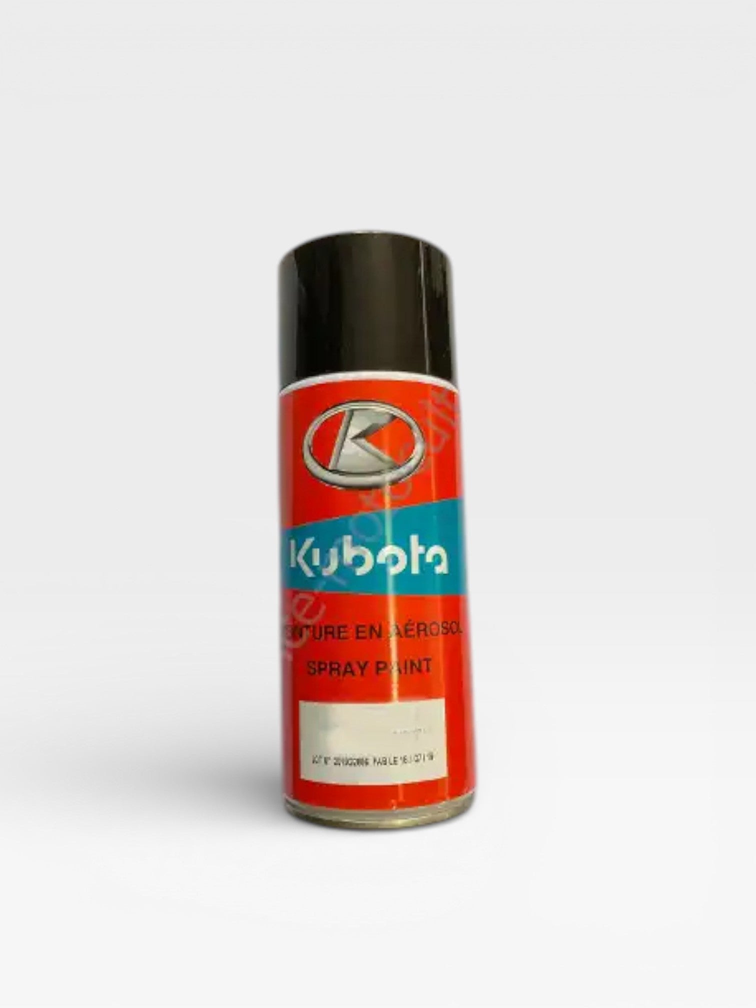 Bombe peinture KUBOTA orange 400 ml aérosol marquage