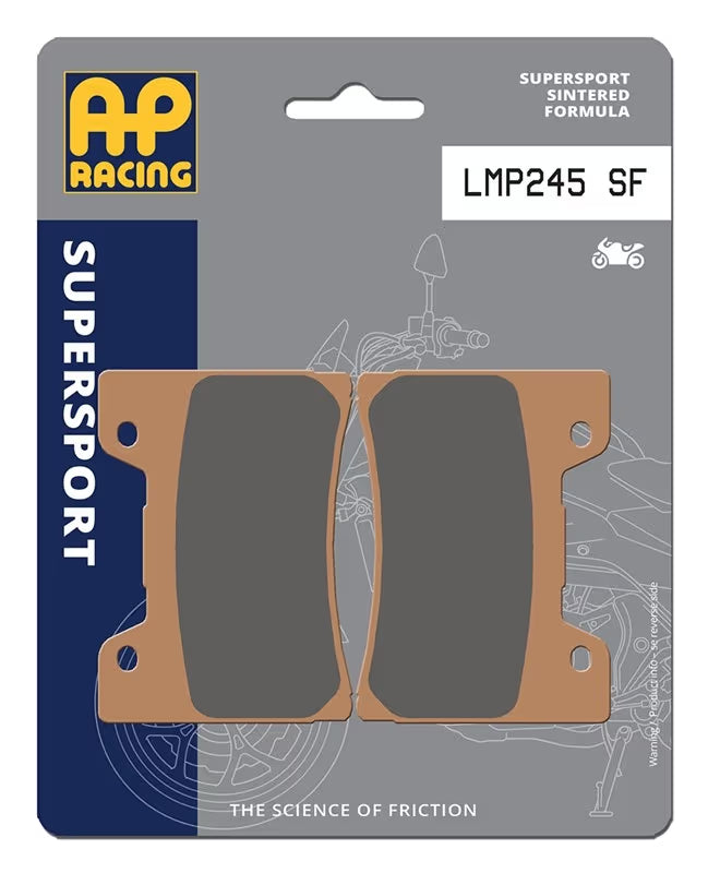 Plaquettes de frein avant AP Racing LMP245 SF – Neuf – Yamaha FZR / TDM / V-MAX / YZF R6