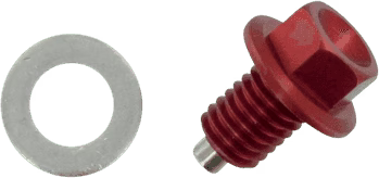 Bouchon de vidange magnétique Moose Racing Zipty Kawasaki KX KLX