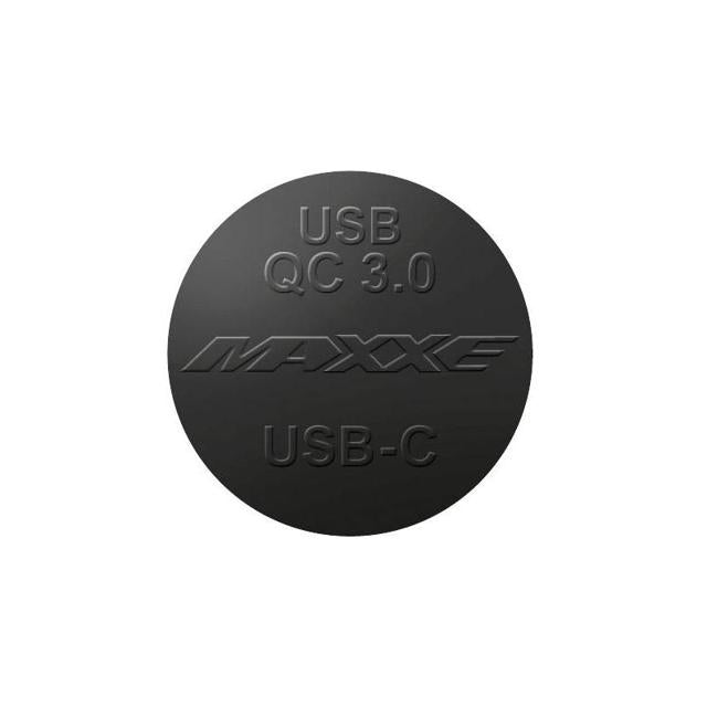 Chargeur USB Moto MAXXE USB-C / USB QC 3.0 – Ref. MPUSBC-01
