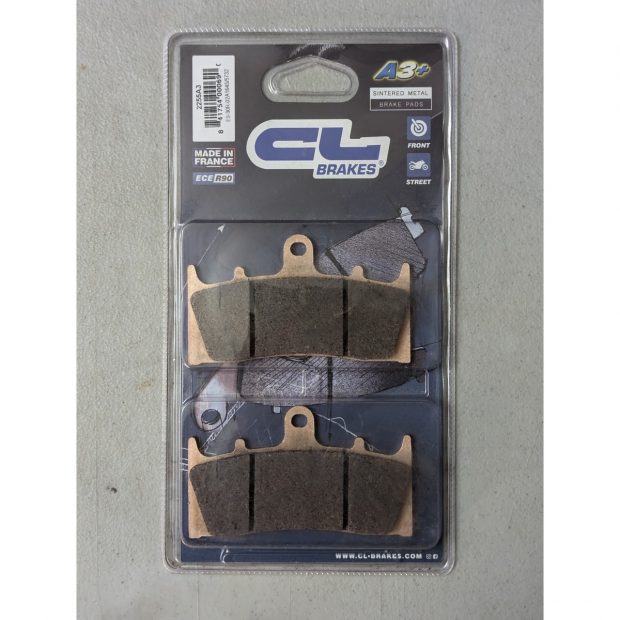 Plaquettes de frein avant CL Brakes 2255A3+ – Métal fritté – Kawasaki & Suzuki