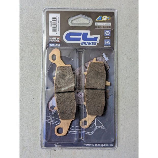 Plaquettes de frein avant CL Brakes 2383A3+ – Métal fritté – Kawasaki & Suzuki