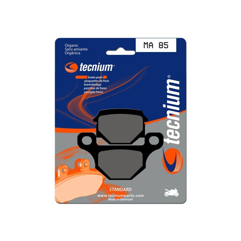 Plaquettes de frein arrière Tecnium MA85 organiques Suzuki GN125 Aprilia RS4