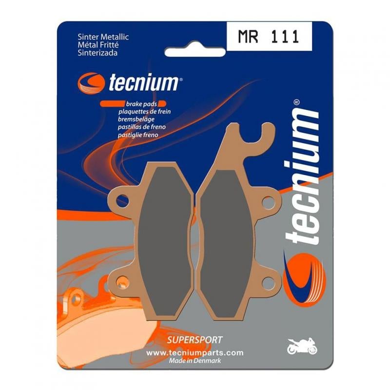Plaquettes frein Tecnium MR111 métal fritté Triumph Bonneville Daytona Sprint