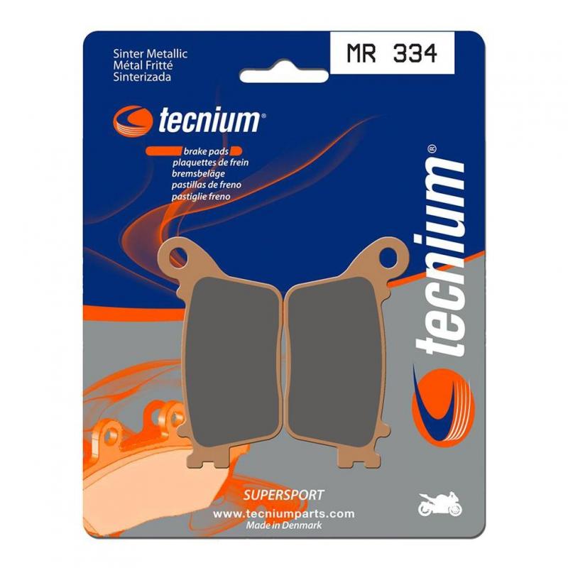 Plaquettes frein Tecnium MR334 métal fritté Honda CBR1000RR GSX-R 600 750
