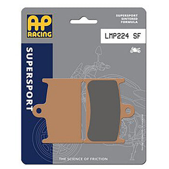 Plaquettes de frein avant AP Racing LMP224 SF – Neuf – Roadster / Sport / Touring – Suzuki / Triumph / Yamaha / MZ