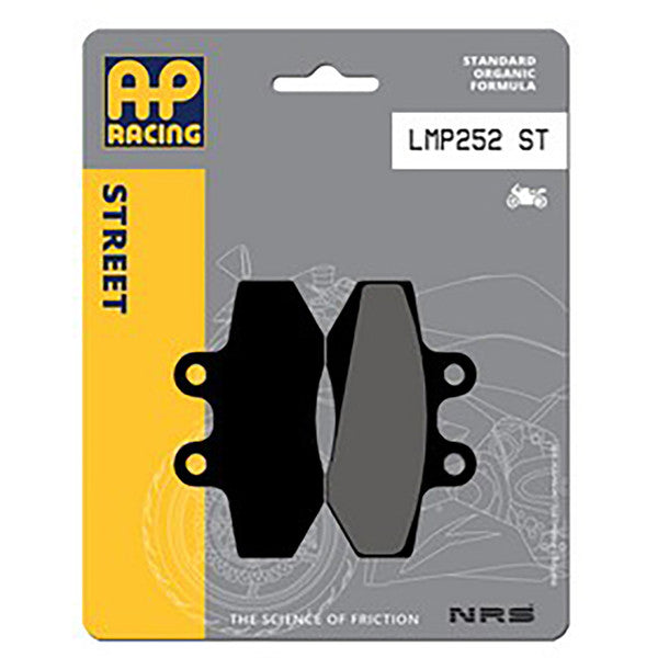 Plaquettes de frein avant & arrière AP Racing LMP252 ST – Neuf – 50cc à 125cc – Aprilia / Rieju / HRD / Italjet / Simson