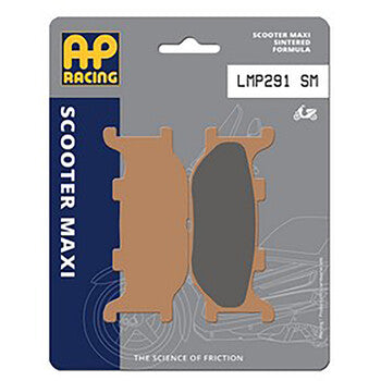 Plaquettes de frein avant & arrière AP Racing LMP291 SM – Neuf – Scooters MBK / Yamaha > 250cc