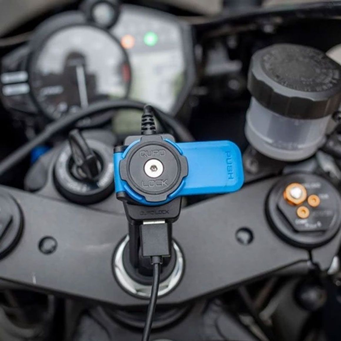 Chargeur USB Quad Lock moto QDL0052 – Universel – Noir