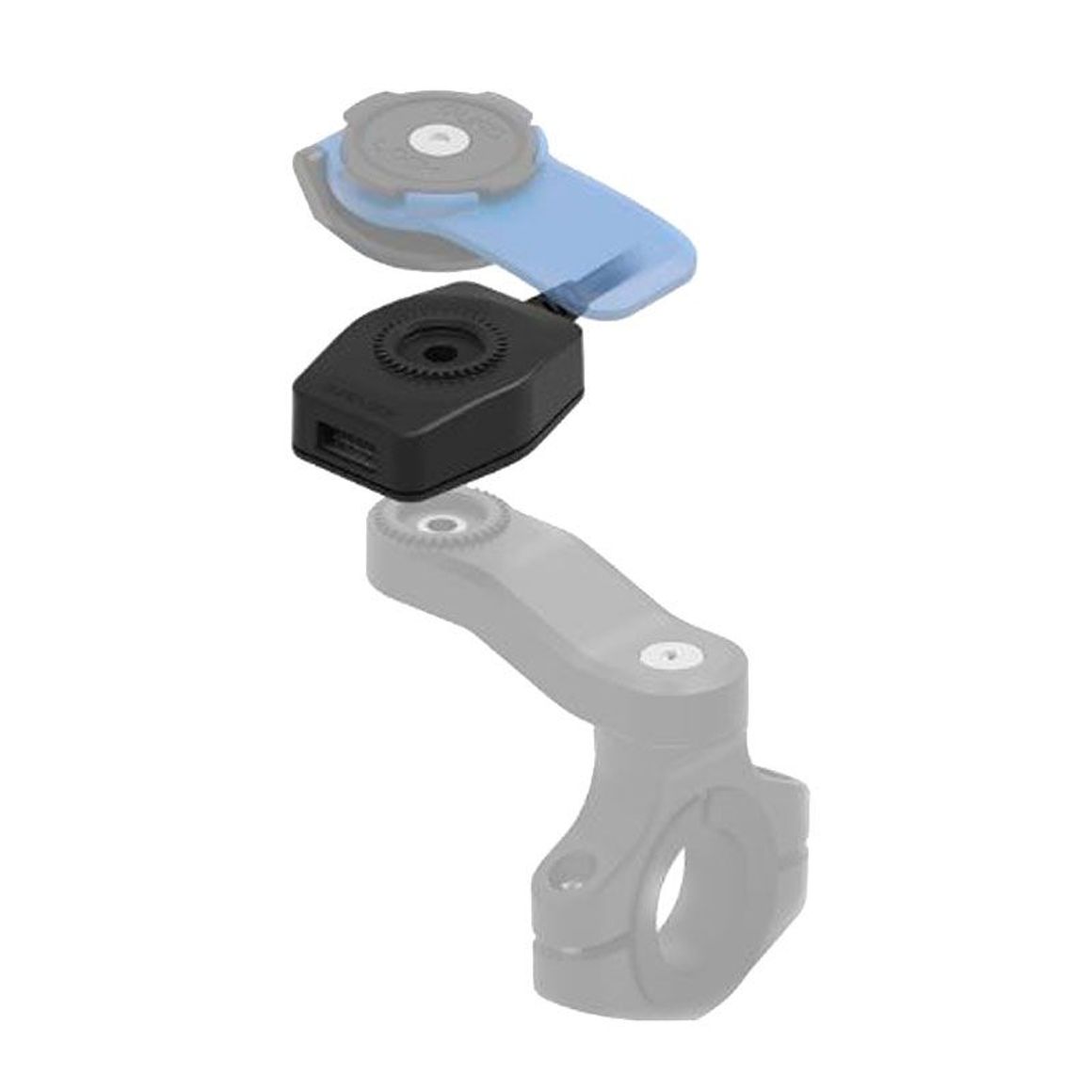 Chargeur USB Quad Lock moto QDL0052 – Universel – Noir
