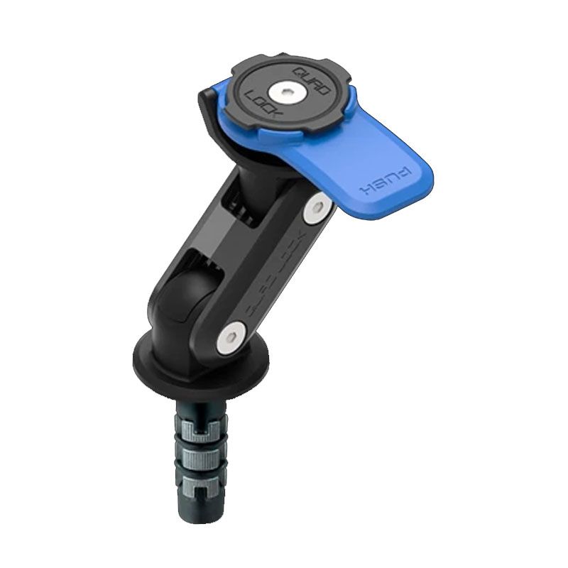 Support smartphone moto Quad Lock tige de fourche QDL0051 – Universel – Noir