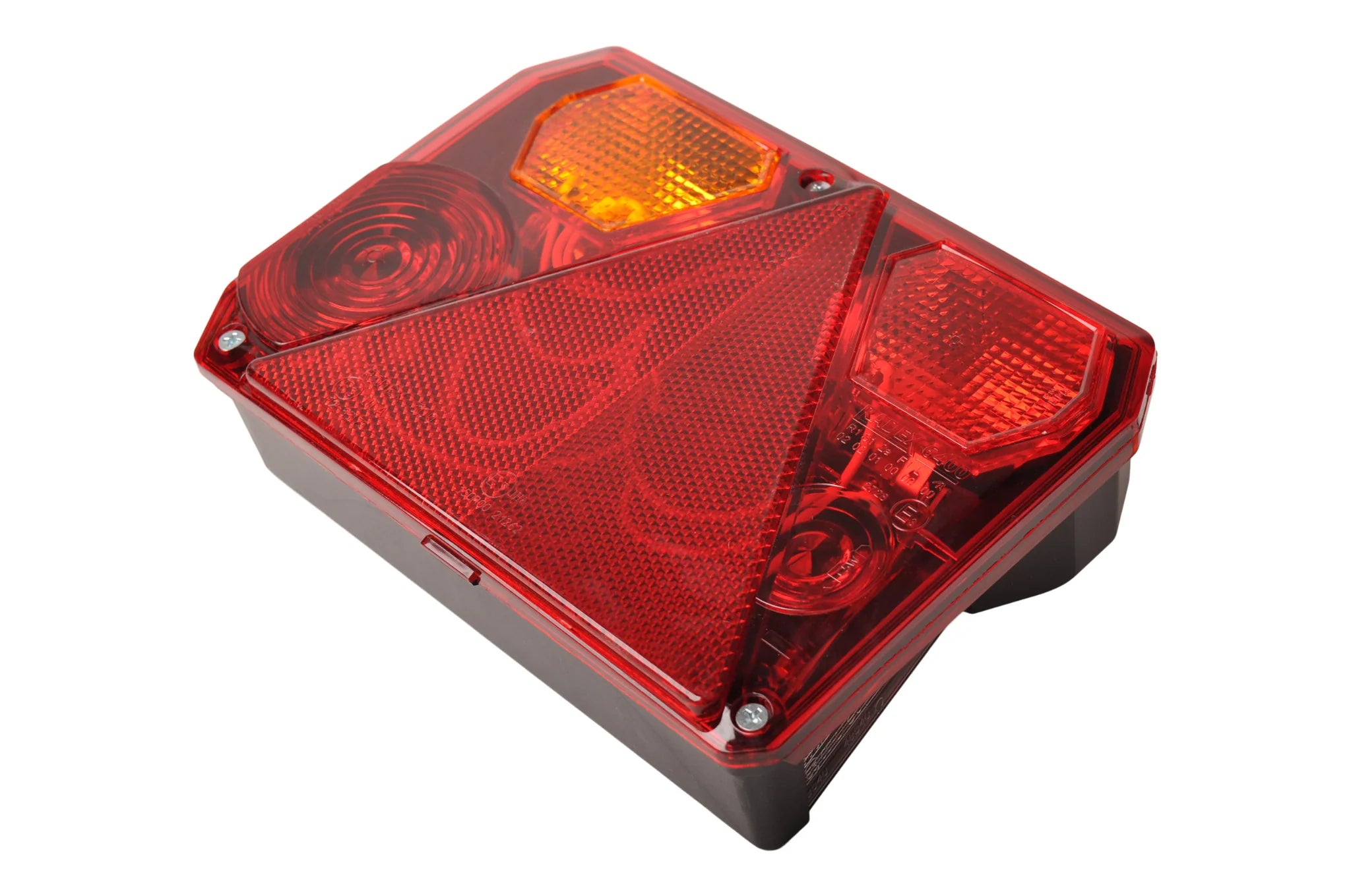 Feu arrière gauche Radex 6400 – 200x140x52 mm – Connecteur 5 pôles – Neuf