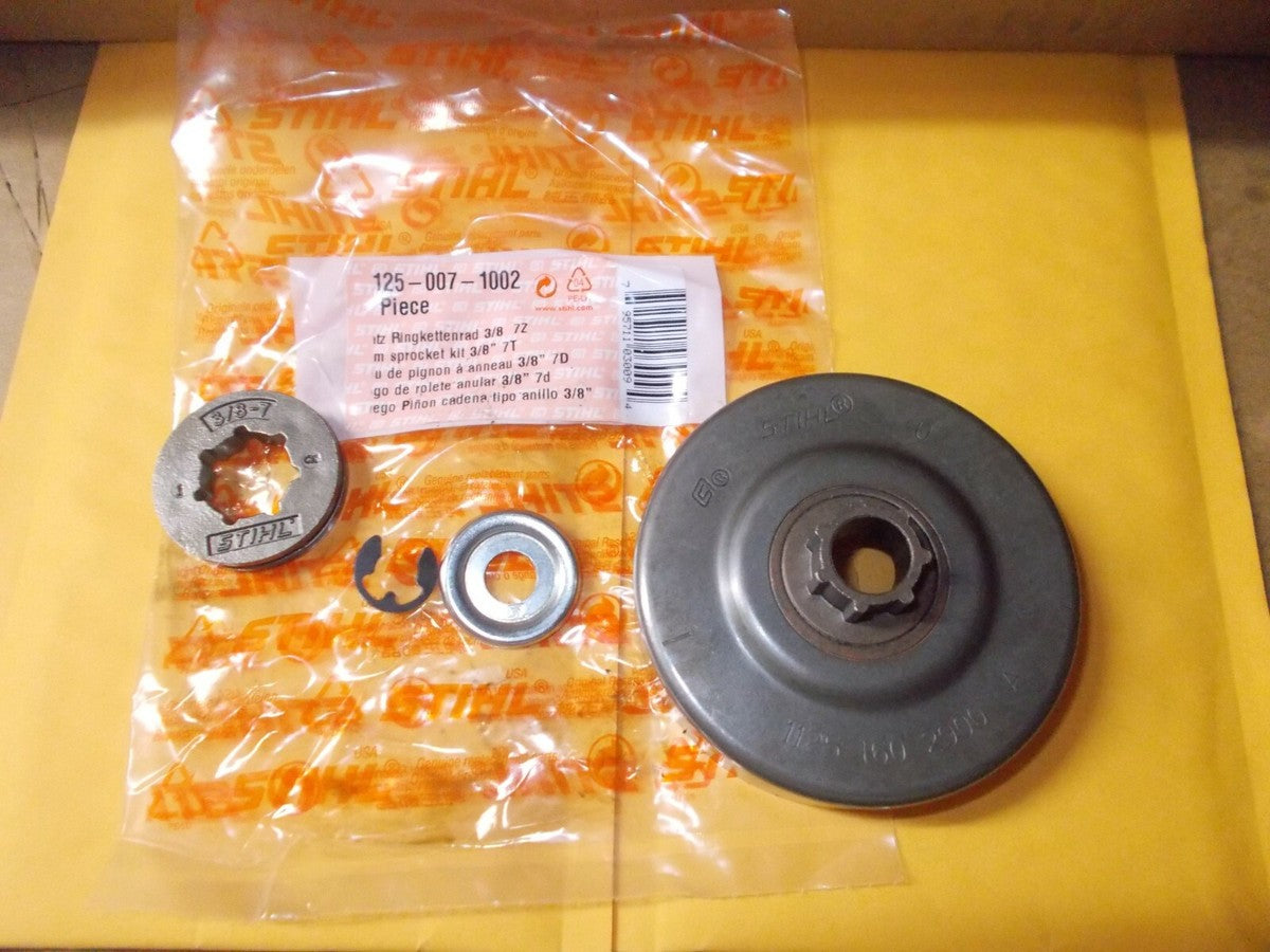 Jeu pignon à anneau .325 8 dents Stihl – Réf. 1121-007-1002