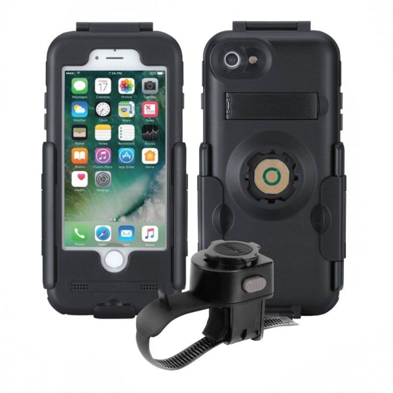 Coque de protection Tigra Bike Console GS6 / GS6 Edge – FitClic – avec support guidon