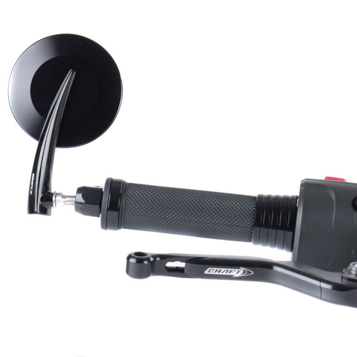 Rétroviseur moto Chaft Trendy Handle Evo gauche – Non homologué – Embout de guidon – Réf. IN407